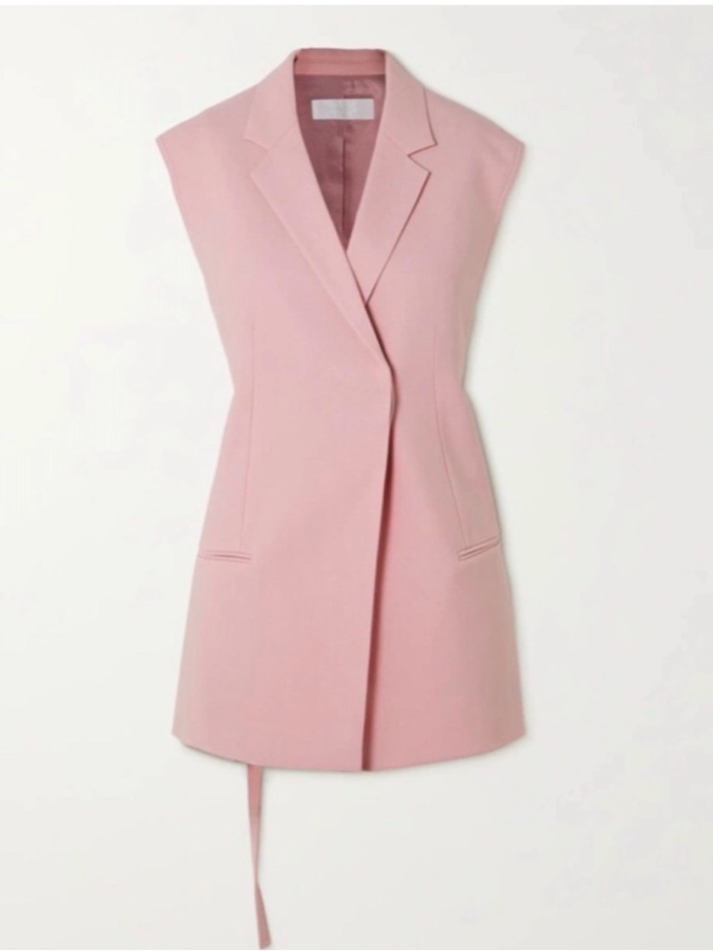 Helmut Lang | Lucid Pink Blazer Vest | 8